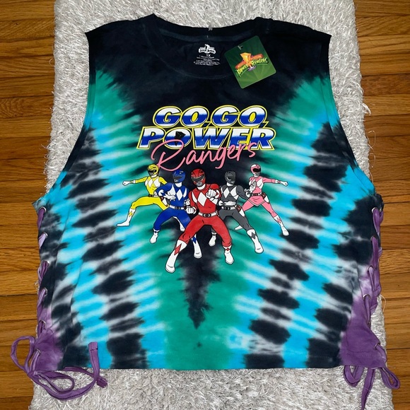 Power Ranger Tops - Power Rangers Tie Dye Tee